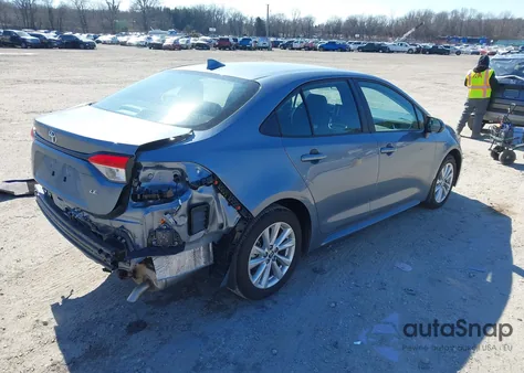 2025 Toyota Corolla Le from USA, damaged, VIN 5YFB4MDEXSP241048